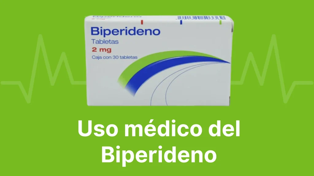 Uso médico del Biperideno