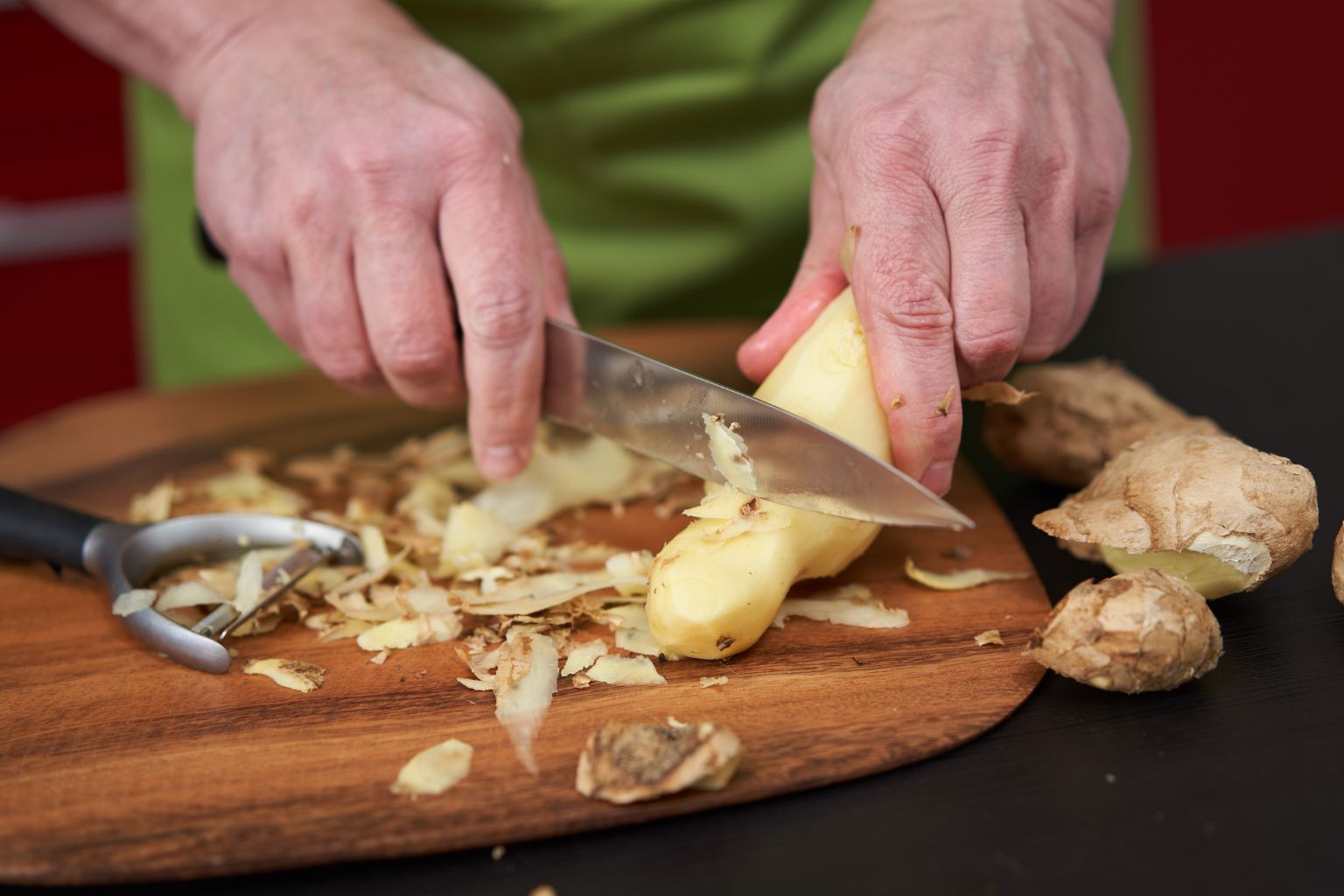 Cómo usar jengibre fresco preparación tradicional cocina asiática