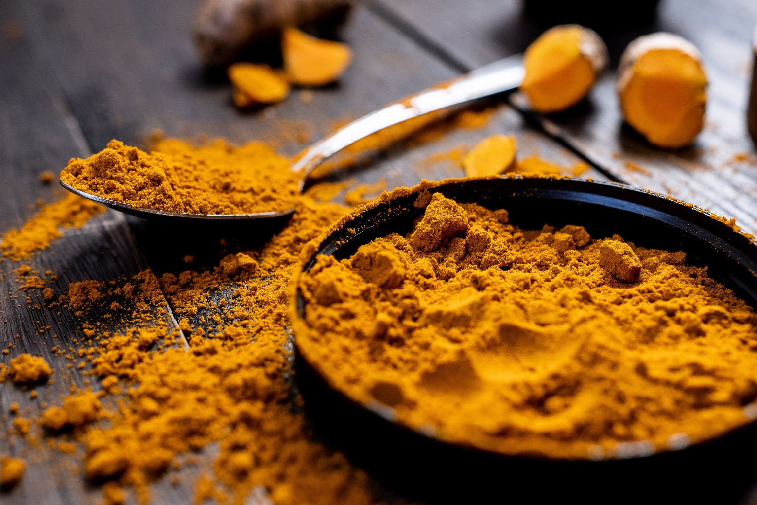 Cúrcuma raíz polvo ingrediente tradicional