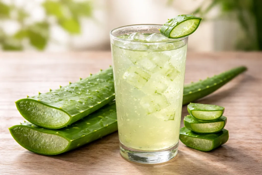 Jugo de aloe vera- usos, propiedades y precauciones en México y LATAM